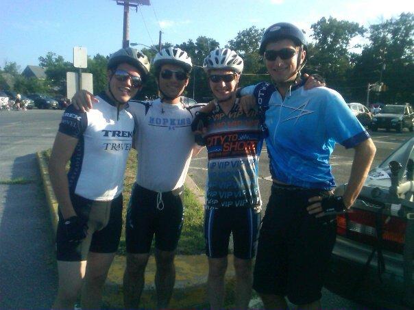 David White and his Biking Buds