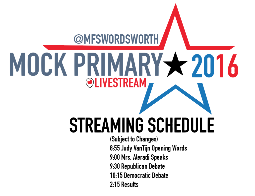 Mock Primary Election Live Stream