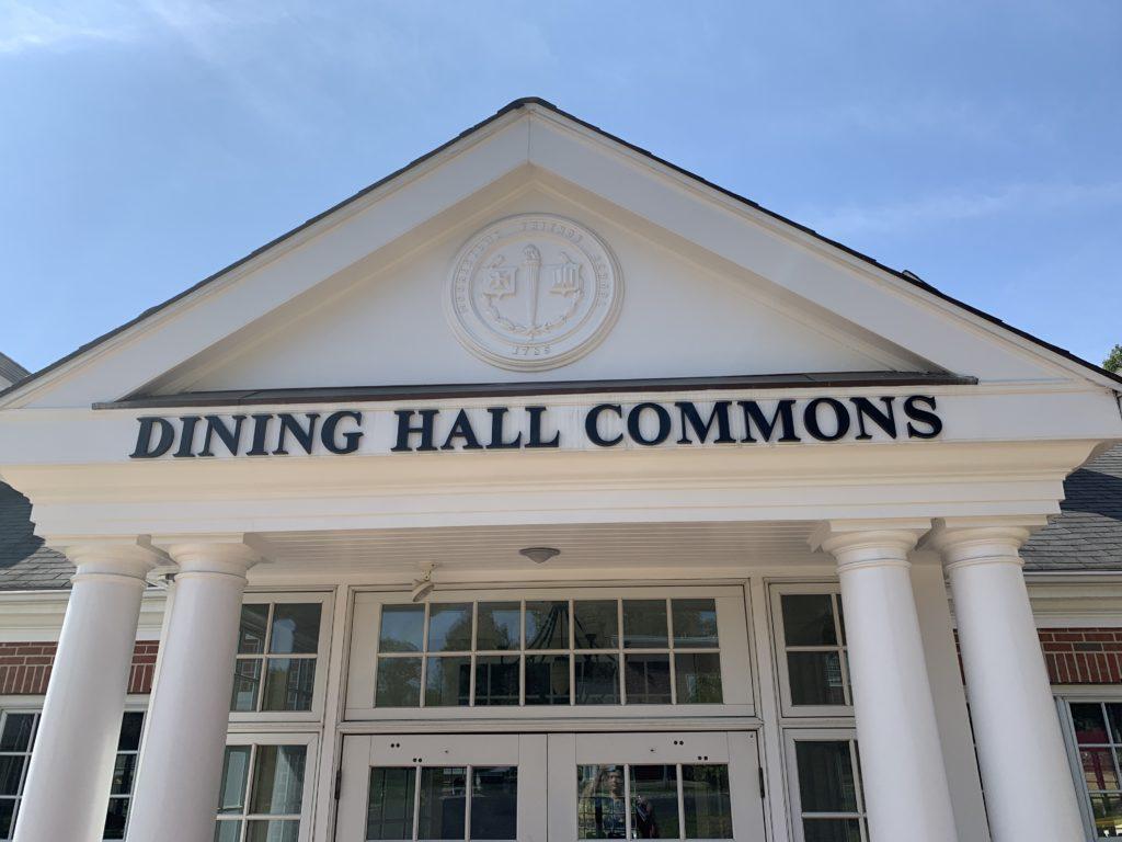 Registers Down in the Dining Hall Commons