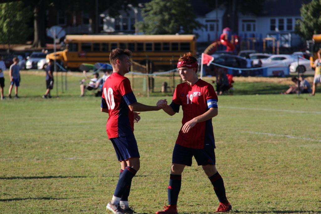 MFS Boys Soccer Dominates in Friends League Home Opener