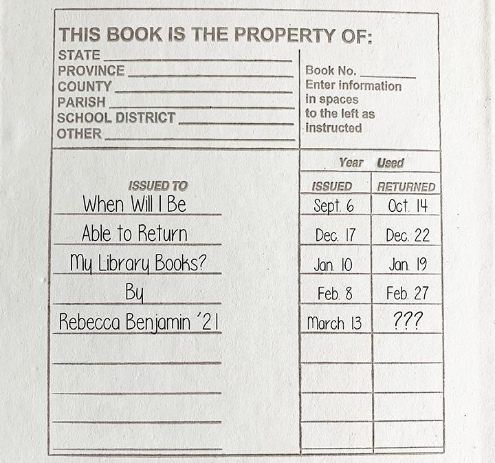 When Will I Be Able to Return My Library Books?: The Uncertainty of COVID-19