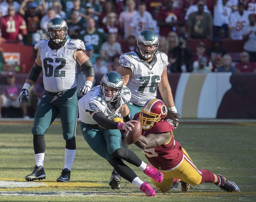 Eagles at Redskins 10/16/16