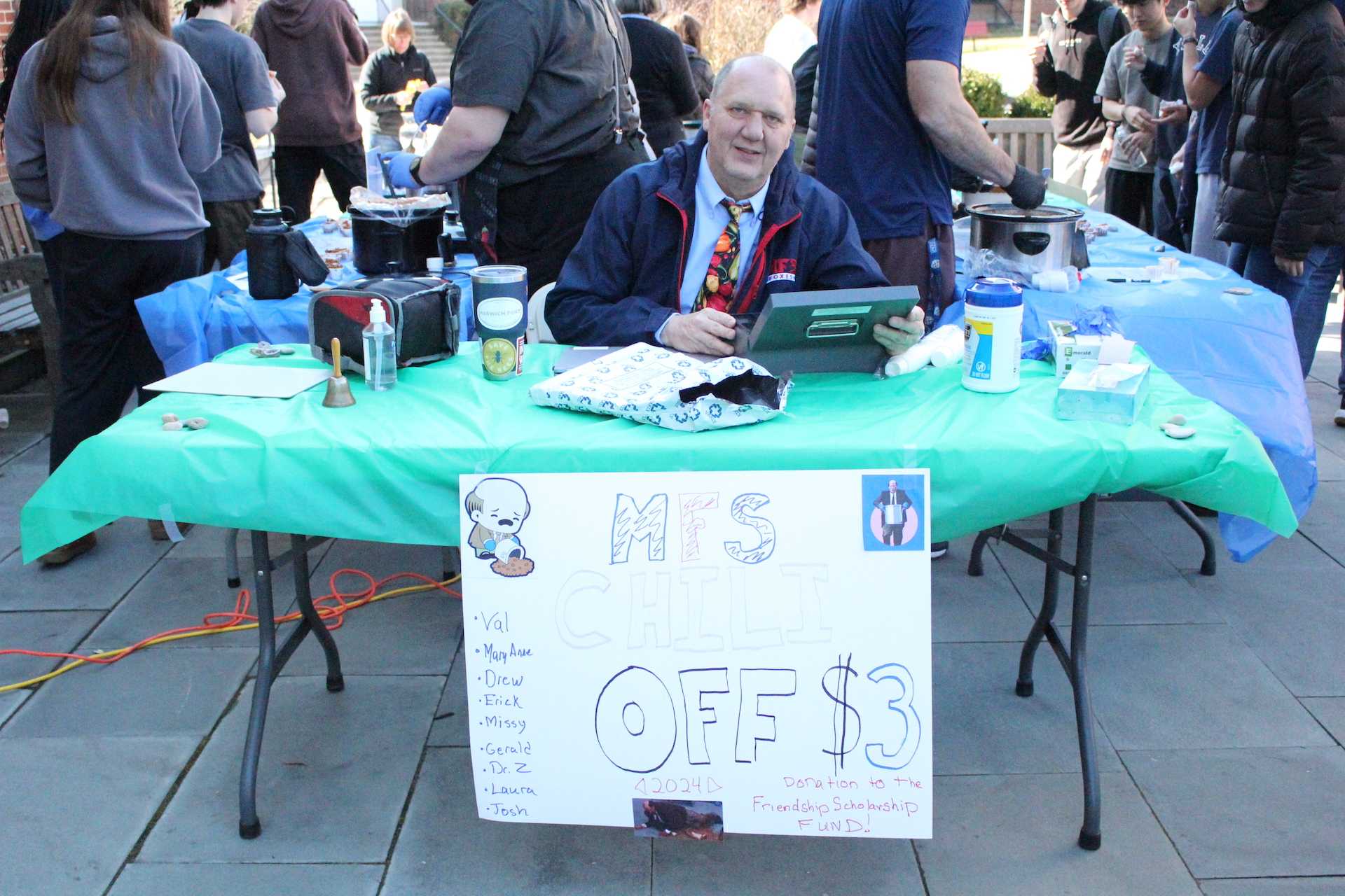 Nine Faculty Members Participate in First-Ever “Chili-Off”