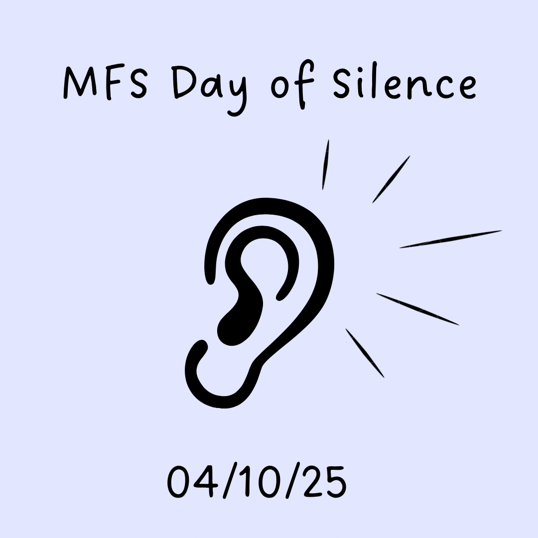 Day of Silence. Graphic by Keva Elie ’26.
