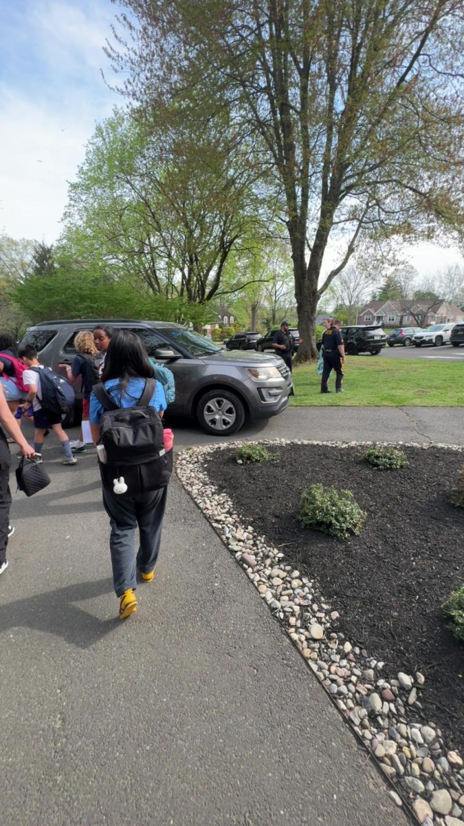 Moorestown Police Department at Hartman Hall. Photo courtesy of Emmie Huynh '27.