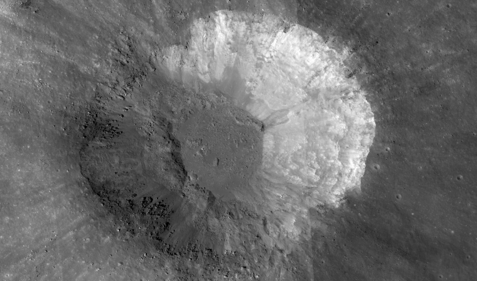 Photo of Carroll Crater. Courtesy of Wikimedia. 
