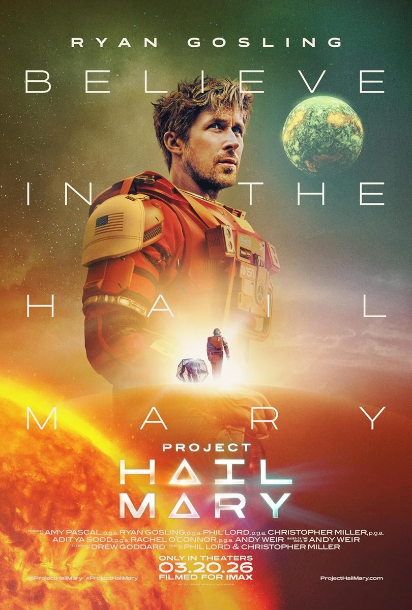 Official IMDB Project Hail Mary Poster
