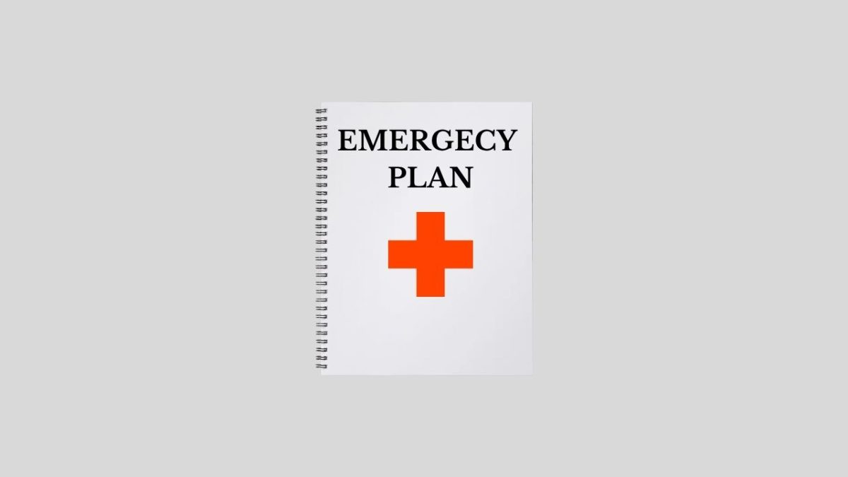 Graphic depicting an emergency plan. Graphic made by Bersu Ozbay ’28.
